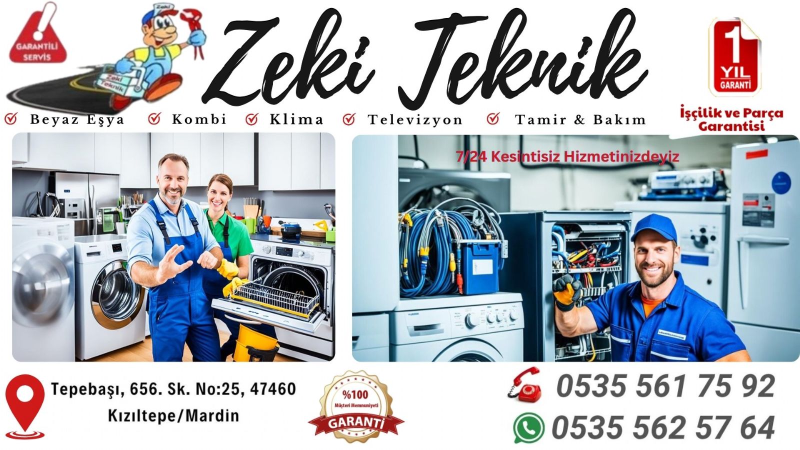Kızıltepe Beyaz Eşya Tamircisi